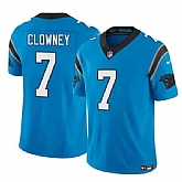 Men & Women & Youth Carolina Panthers #7 Jadeveon Clowney Blue 2024 F.U.S.E. Vapor Limited Football Stitched Jersey,baseball caps,new era cap wholesale,wholesale hats